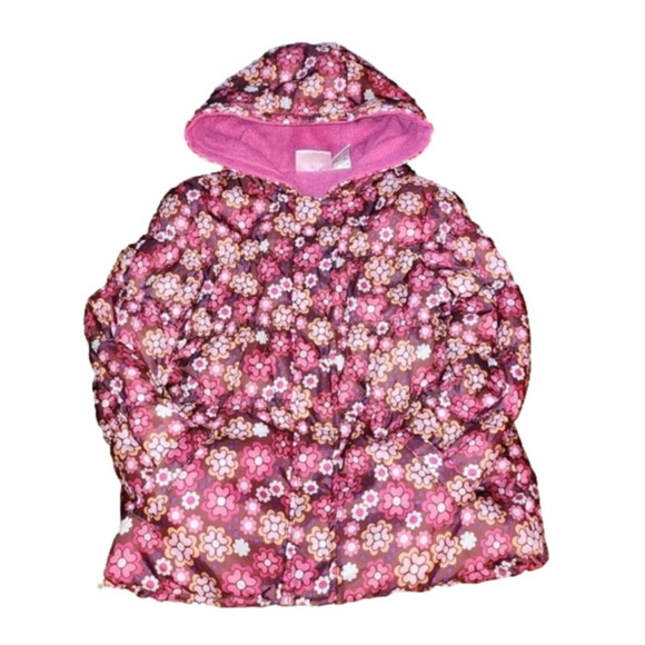 GIRLS floral zip up jacket​ - Picture 1 of 6